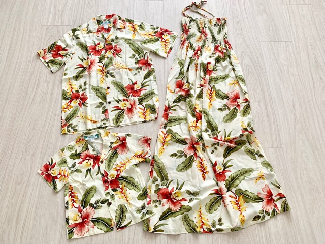 ハワイ挙式 家族分のアロハシャツ ムームーを日本で安くネット購入 サイズ選びのコツなど じろうまるの主婦ログ